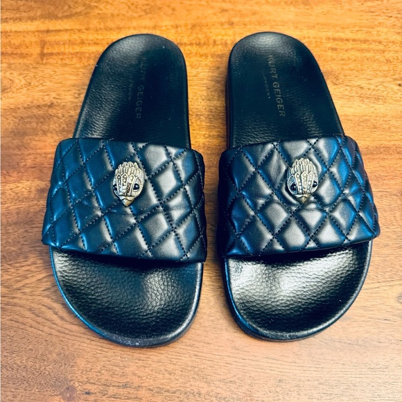 Kurt Geiger Quilted Sandals - Picture 5 of 10